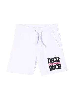 Dsquared2 Kids Logo Print Shorts