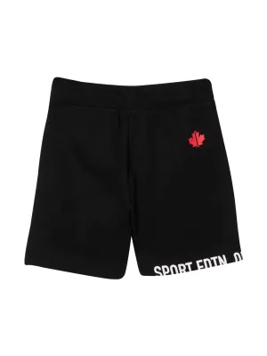 Dsquared2 Kids Logo Print Shorts