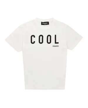 Dsquared2 Kids Logo Printed Crewneck T-Shirt
