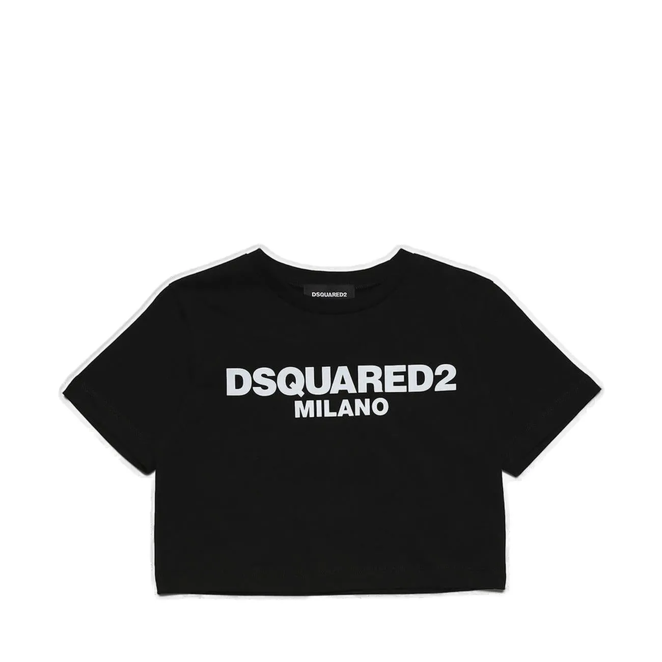 Dsquared2 Kids Logo Printed Crewneck T-Shirt