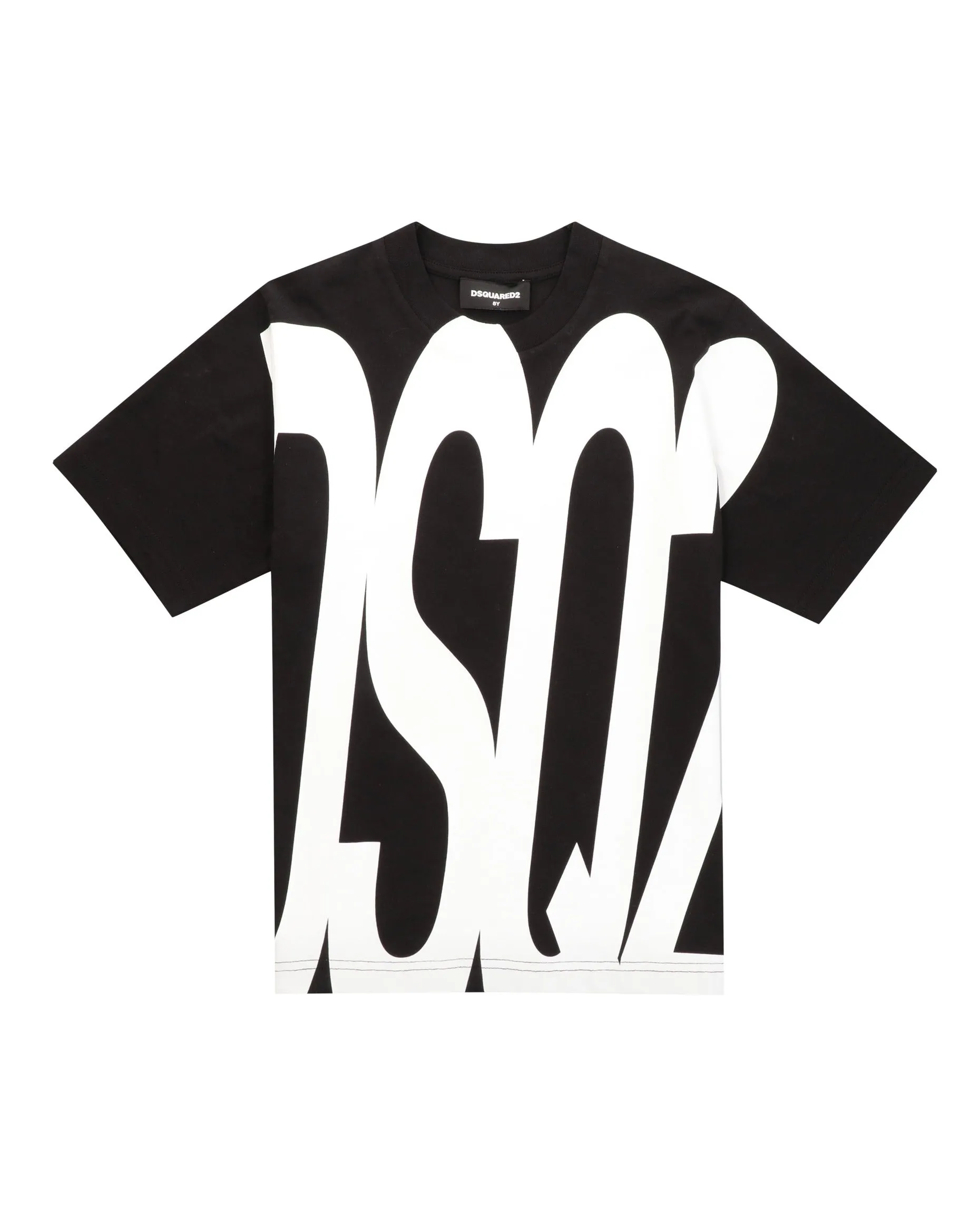 Dsquared2 Kids Logo Printed Crewneck T-Shirt