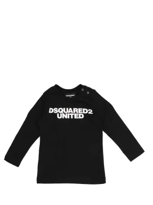 Dsquared2 Kids Logo Printed Long-Sleeve T-Shirt