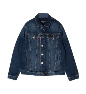 Dsquared2 Kids Rear Logo Print Jacket