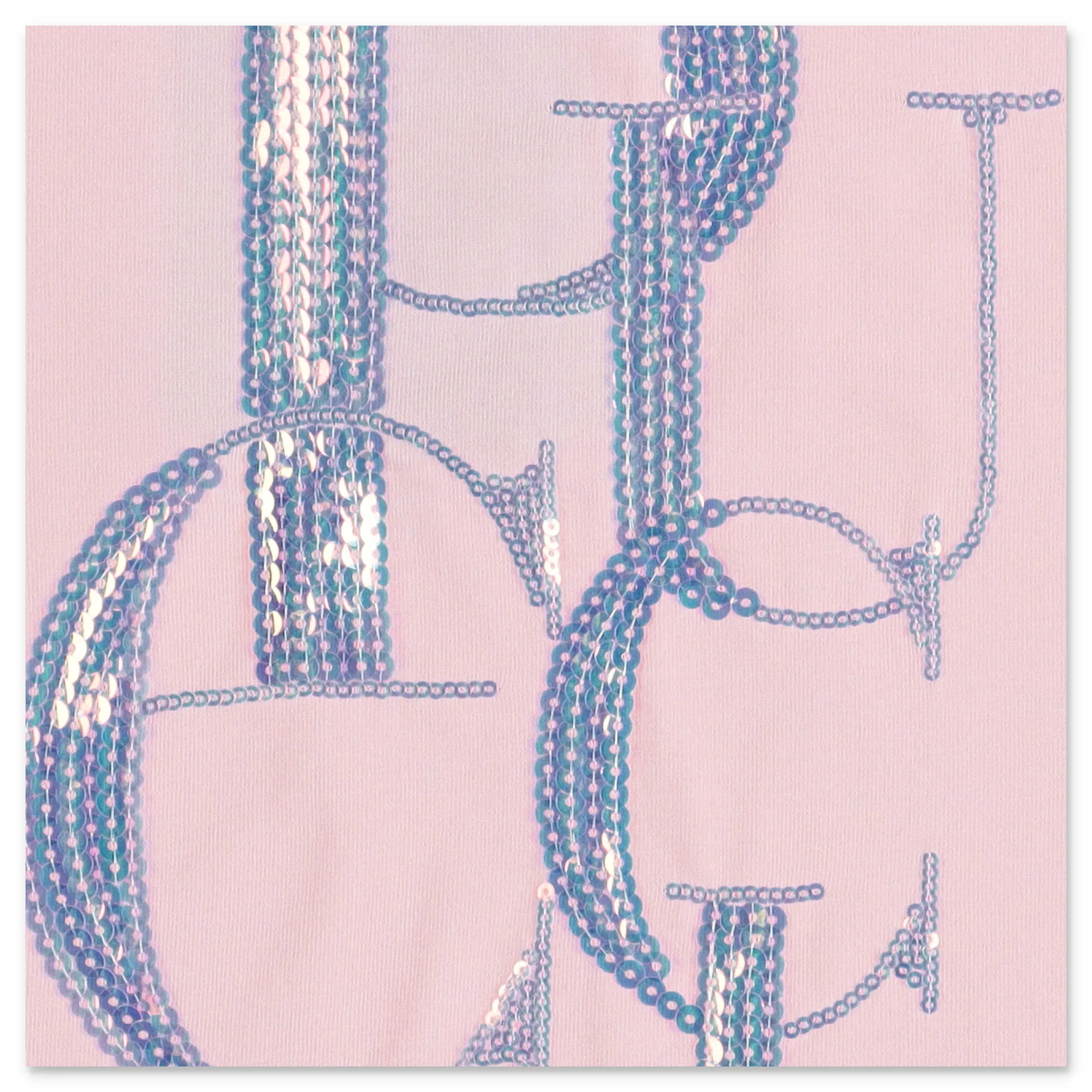 Emilio Pucci Junior Sequin Logo Detail T-Shirt