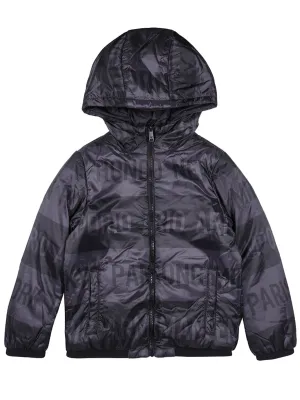 Emporio Armani Kids Hooded Bomber Jacket