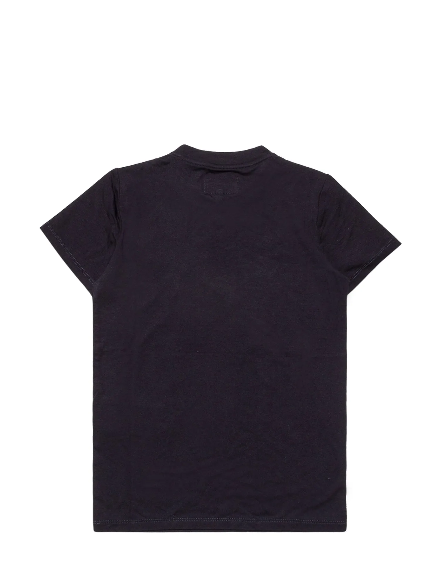 Emporio Armani Kids Logo Embroidered Crewneck T-Shirt