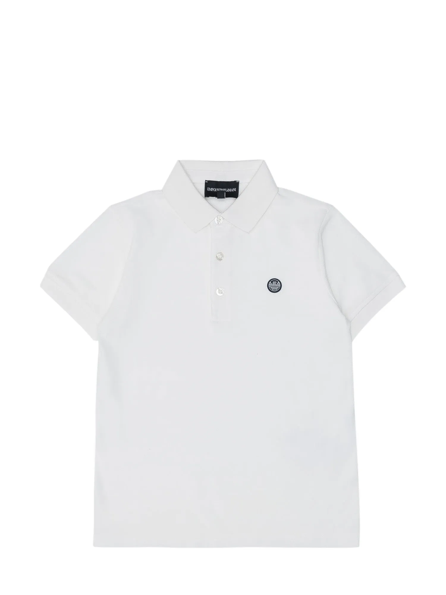 Emporio Armani Kids Logo Patch Polo Shirt