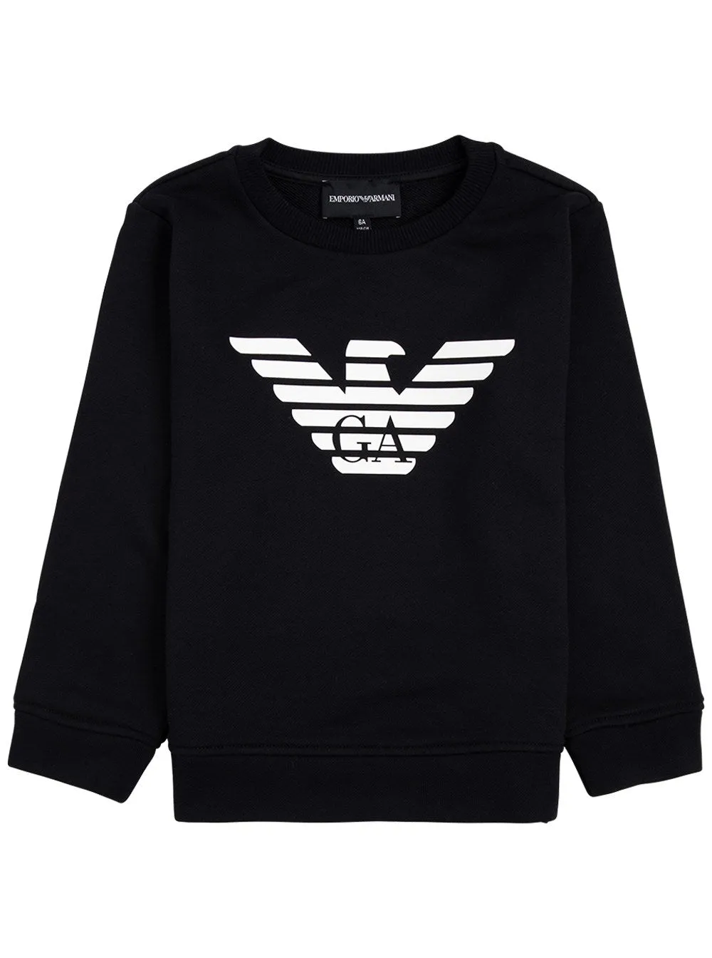 Emporio Armani Kids Logo Printed Sweatshirt
