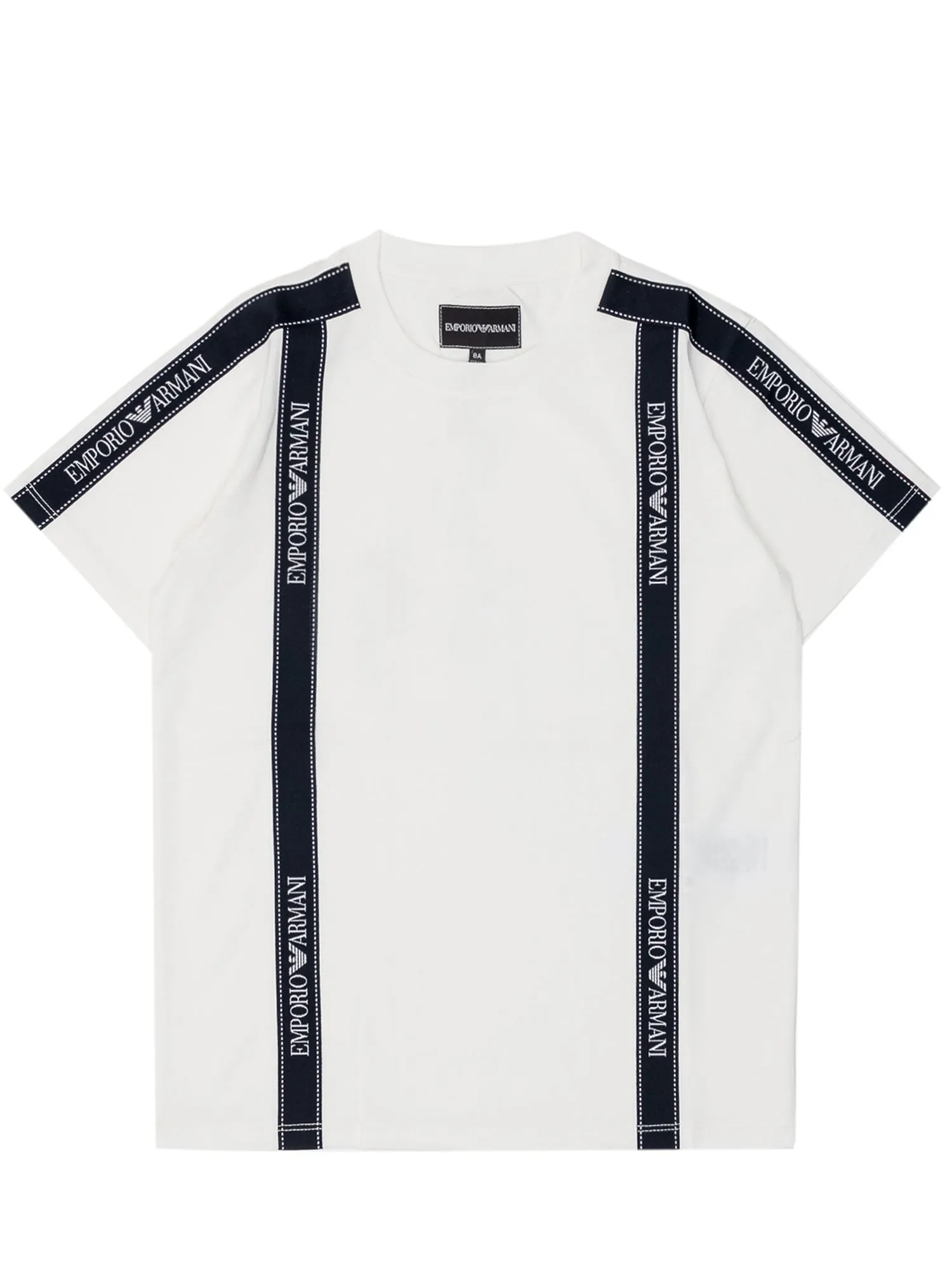 Emporio Armani Kids Logo Stripe T-Shirt