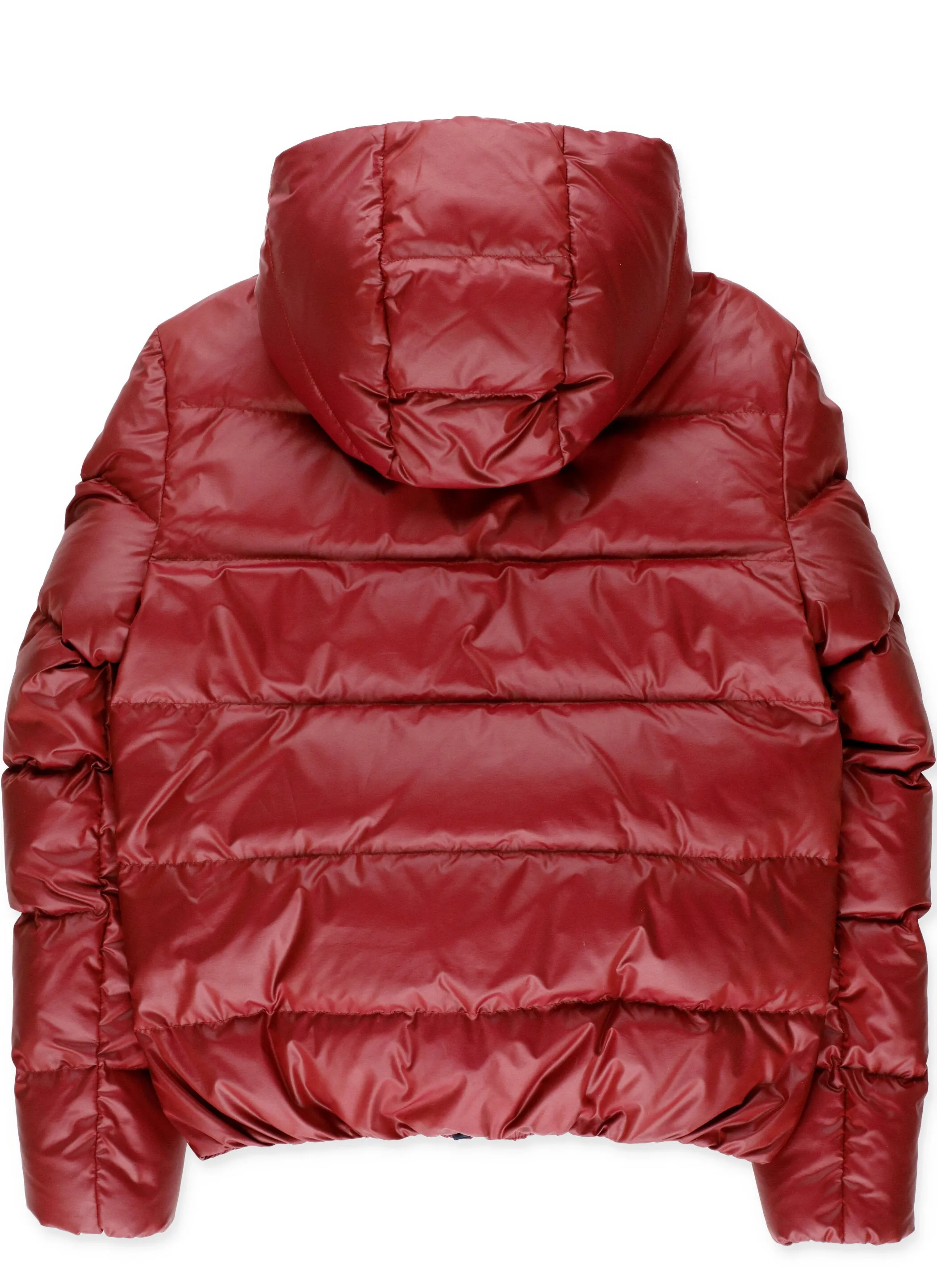 Fay Kids Logo Patch Puffer Jacket