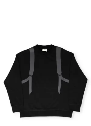 Fendi Kids Backpack Printed Sweatshirt