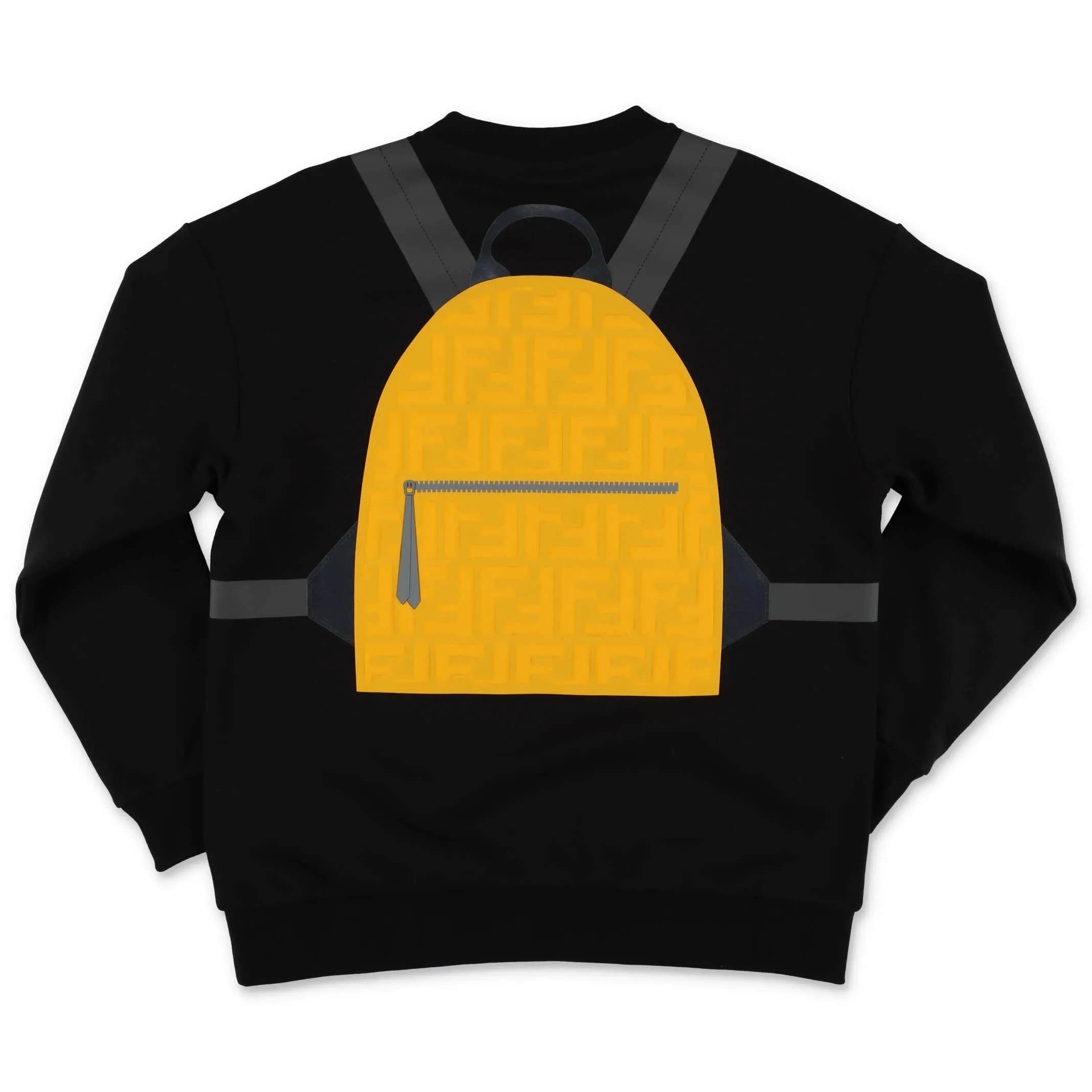 Fendi Kids Backpack Printed Sweatshirt