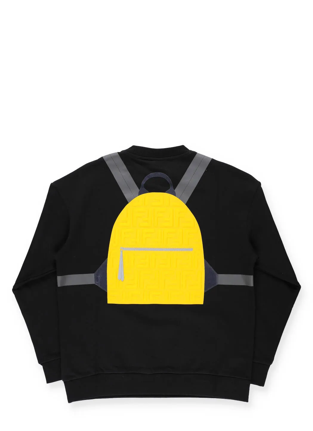 Fendi Kids Backpack Printed Sweatshirt