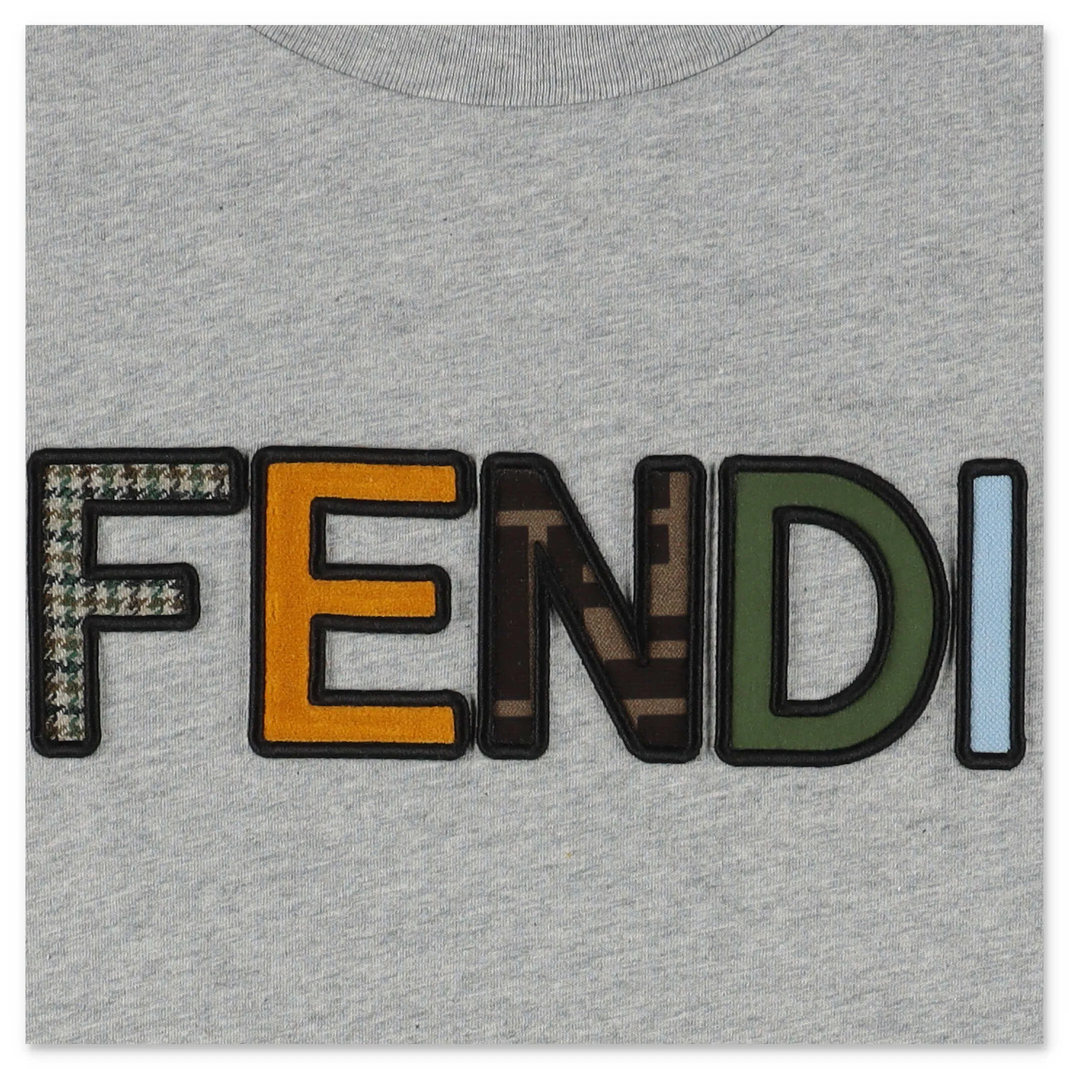 Fendi Kids Embroidered Logo T-Shirt