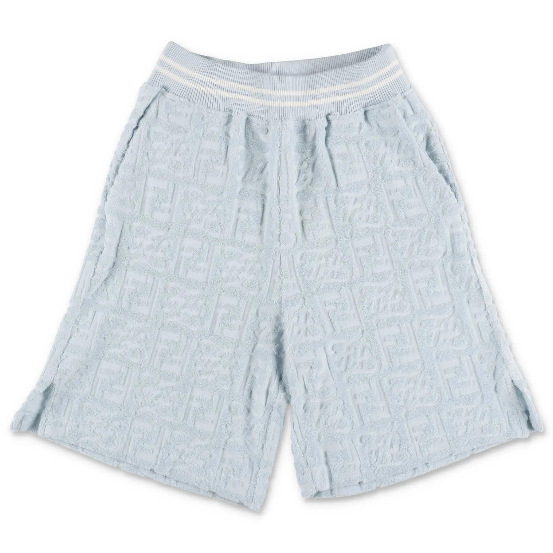Fendi Kids FF Embossed Shorts