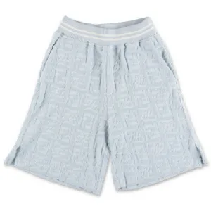 Fendi Kids FF Embossed Shorts