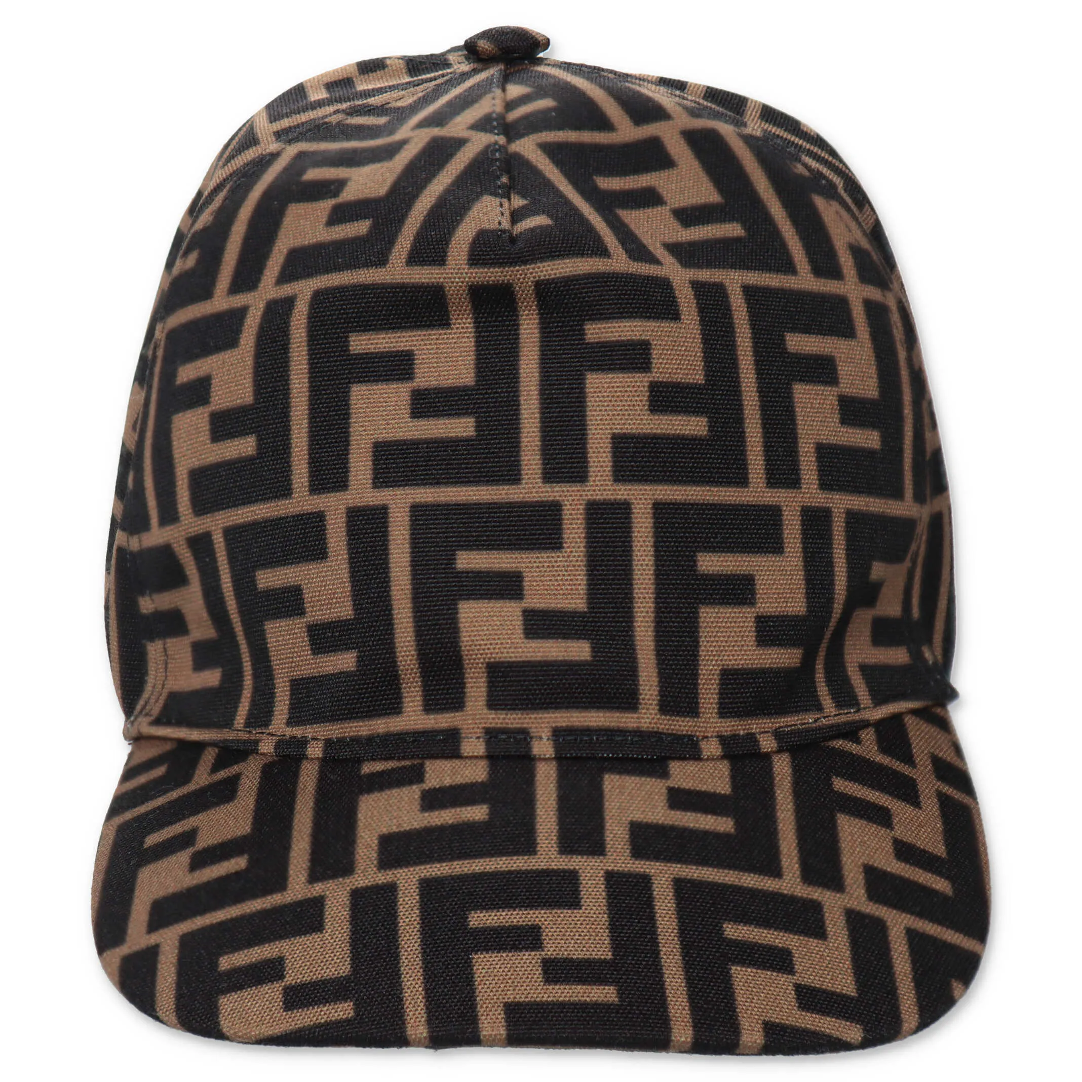 Fendi Kids FF Logo Motif Baseball Cap