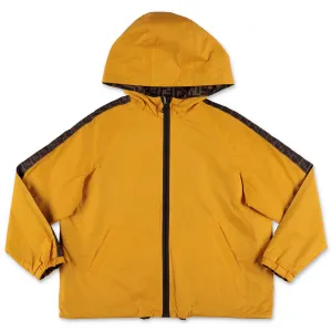 Fendi Kids FF Motif Reversible Windbreaker Jacket