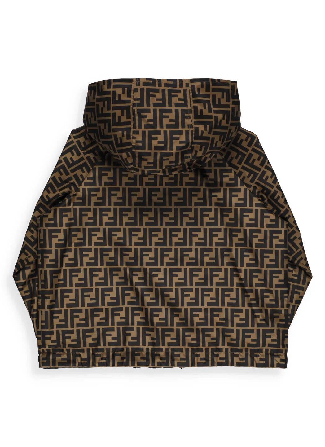 Fendi Kids FF Motif Reversible Windbreaker Jacket