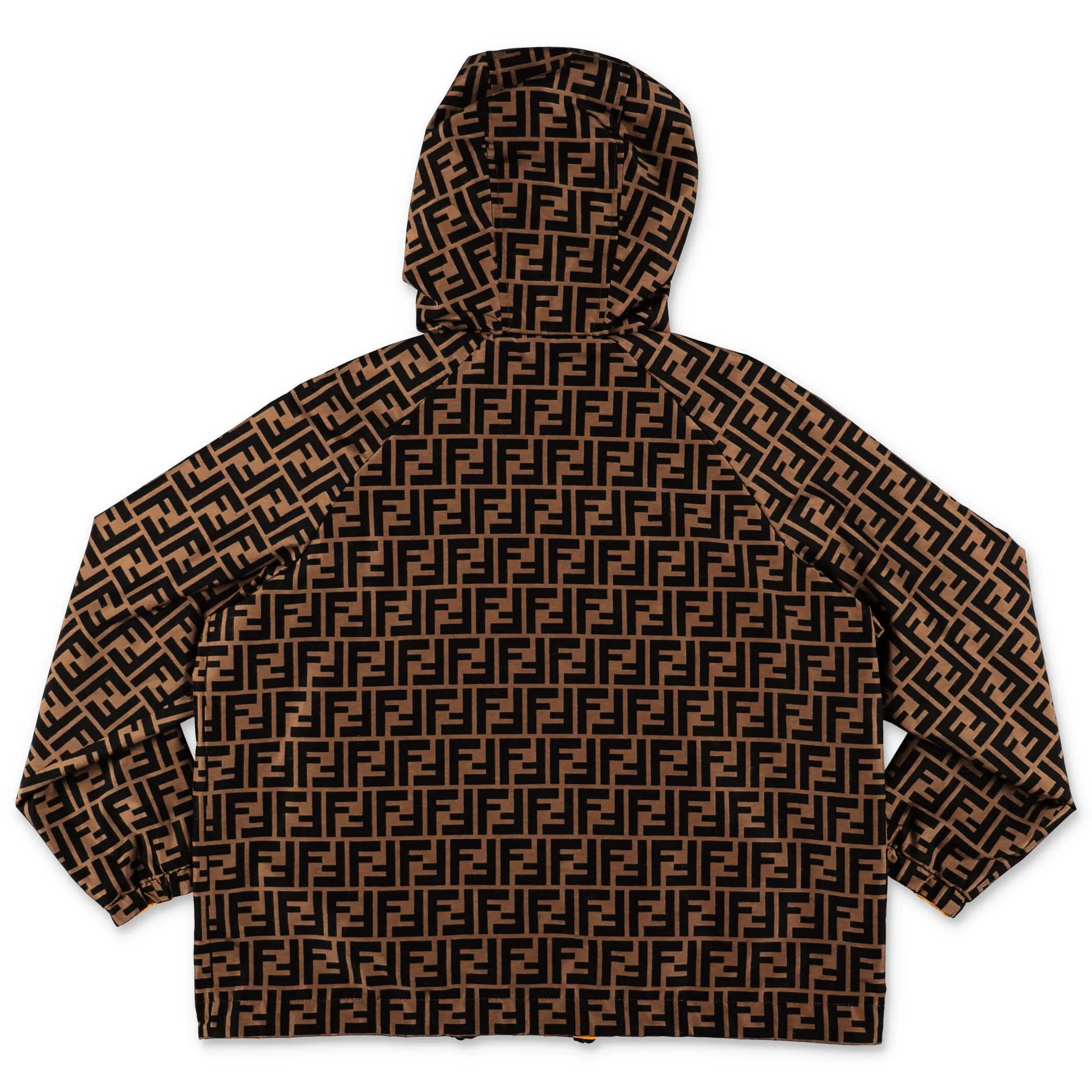 Fendi Kids FF Motif Reversible Windbreaker Jacket