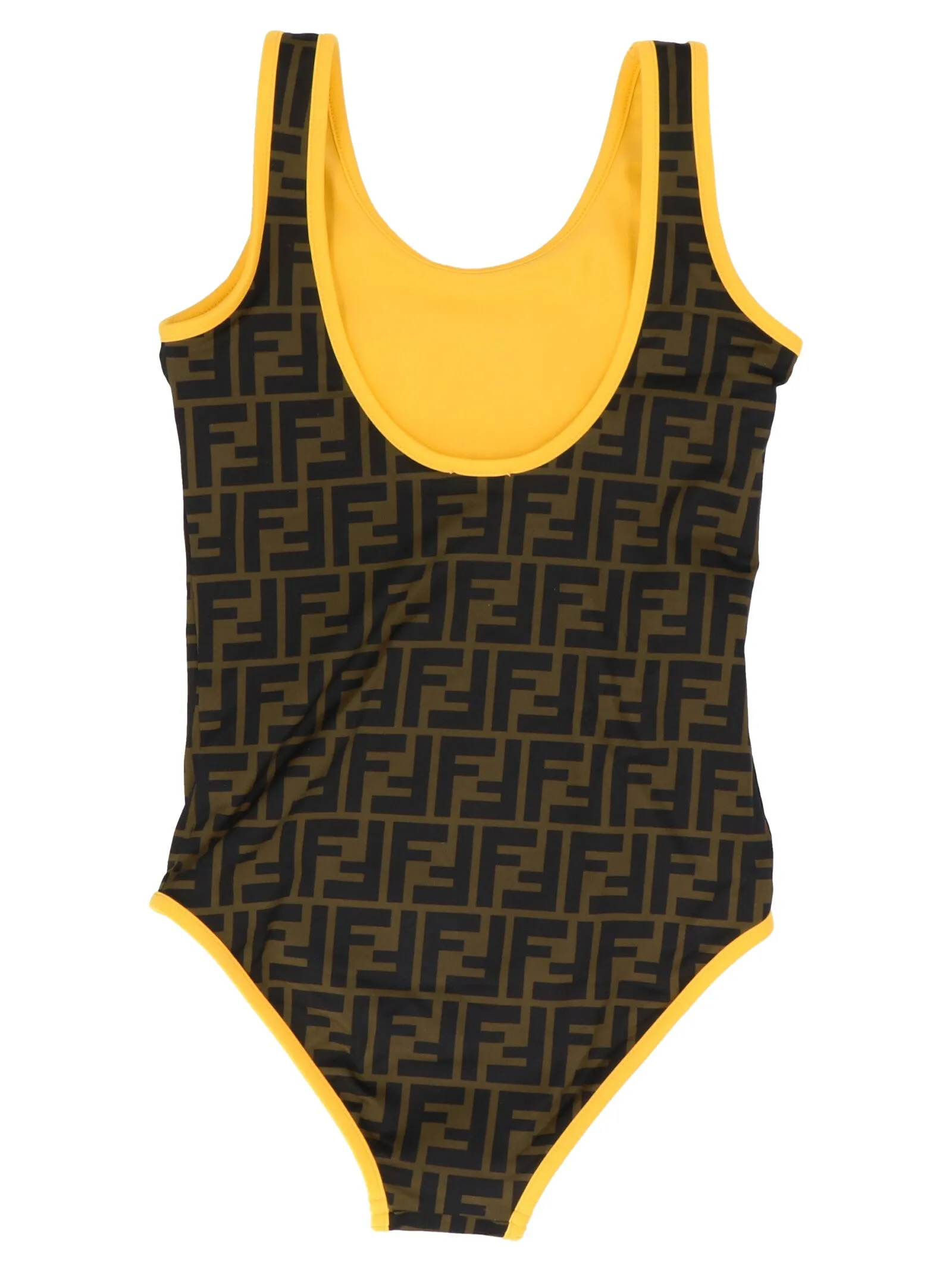Fendi Kids FF Motif Swimsuit