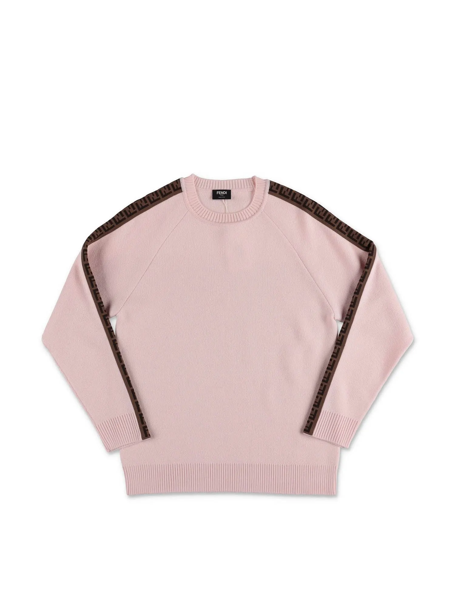 Fendi Kids FF Motif Tape Knit Jumper