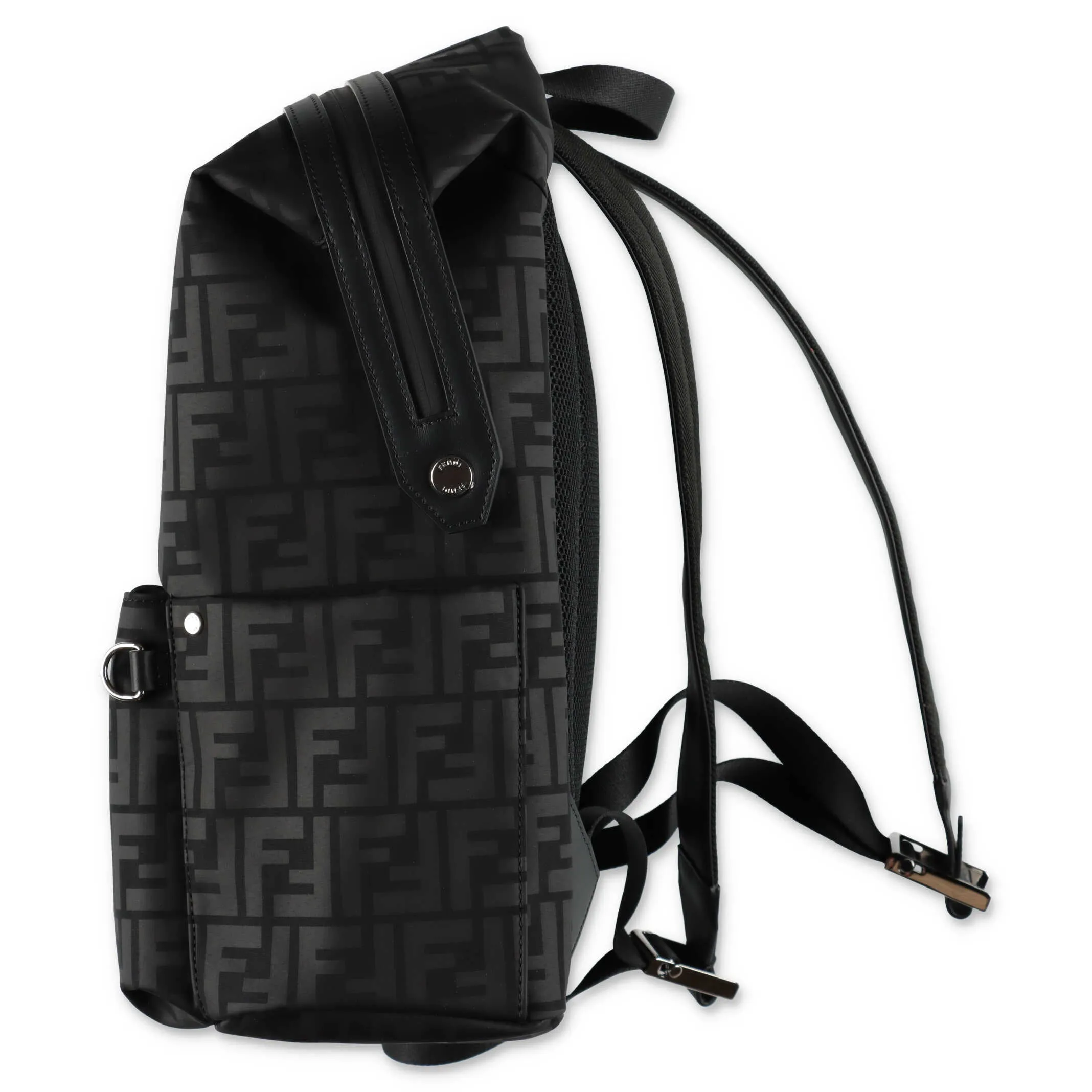 Fendi Kids FF Patterned Backpack