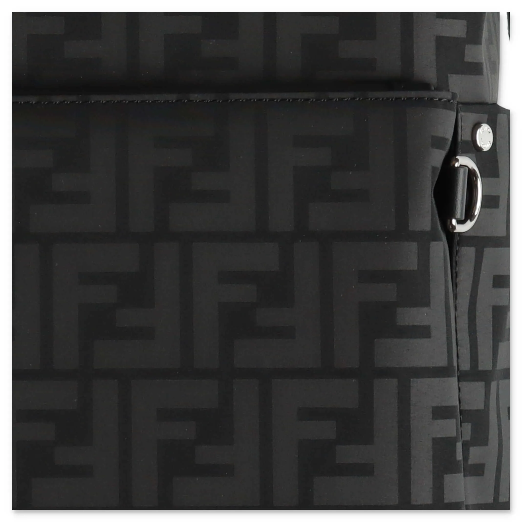 Fendi Kids FF Patterned Backpack