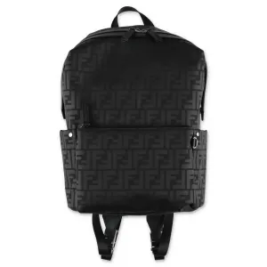 Fendi Kids FF Patterned Backpack