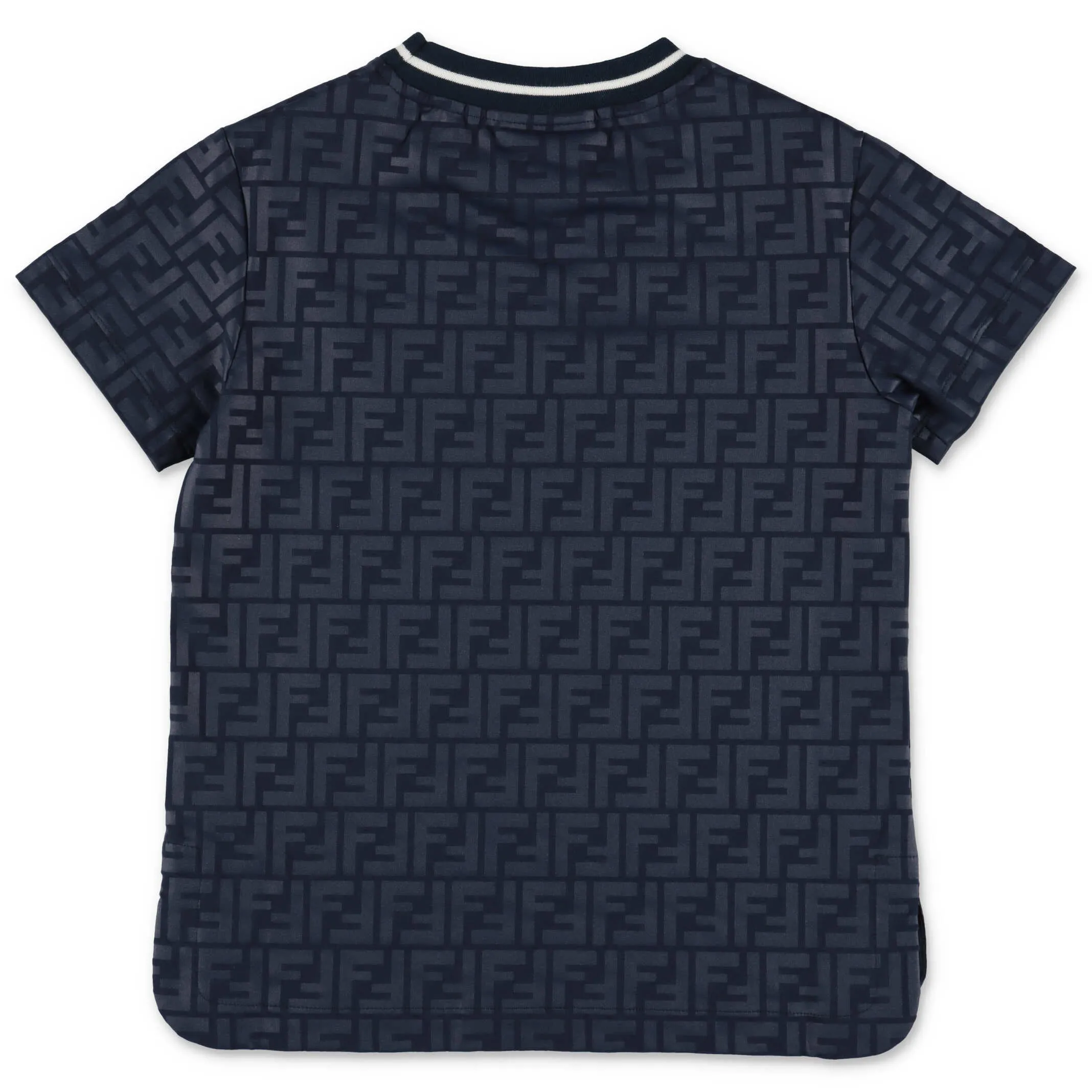 Fendi Kids FF Patterned T-Shirt