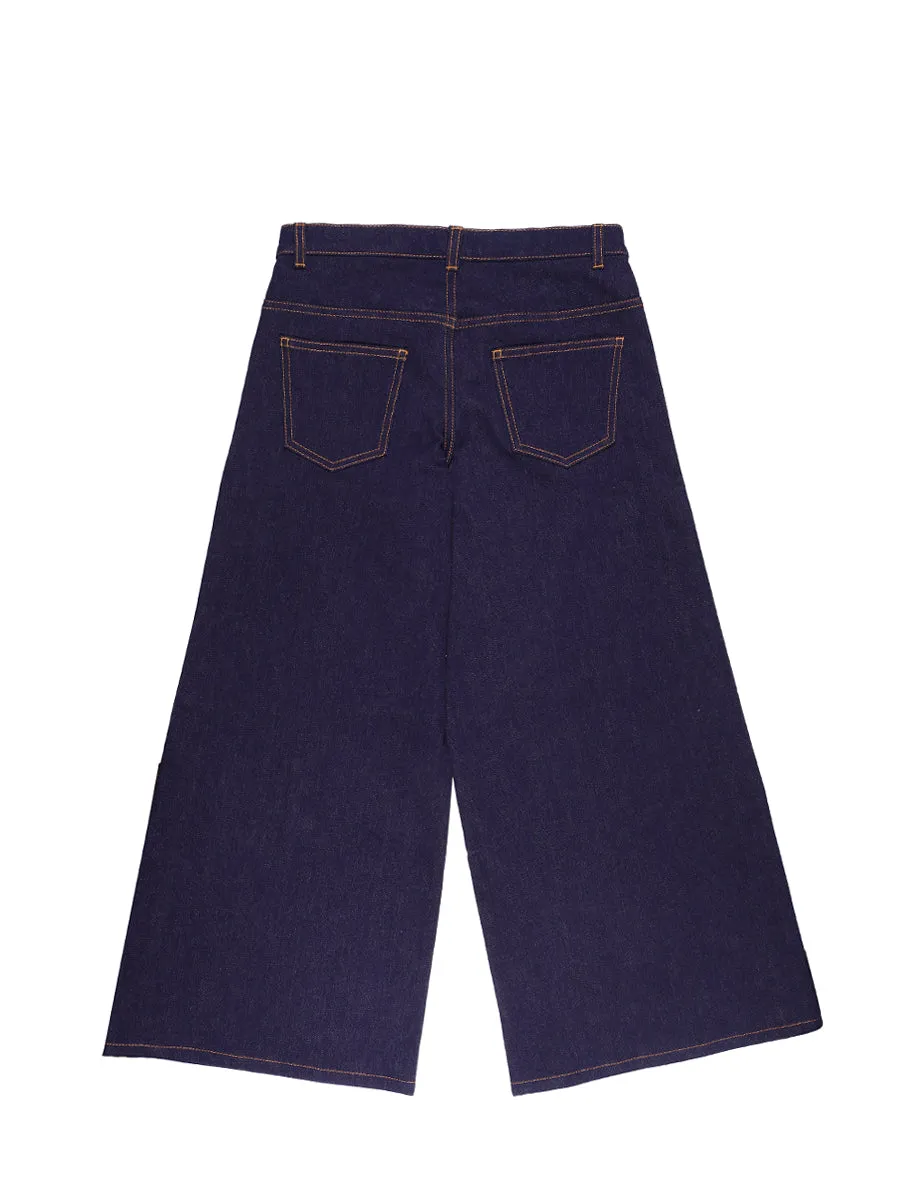 Fendi Kids FF Side Stripe Jeans