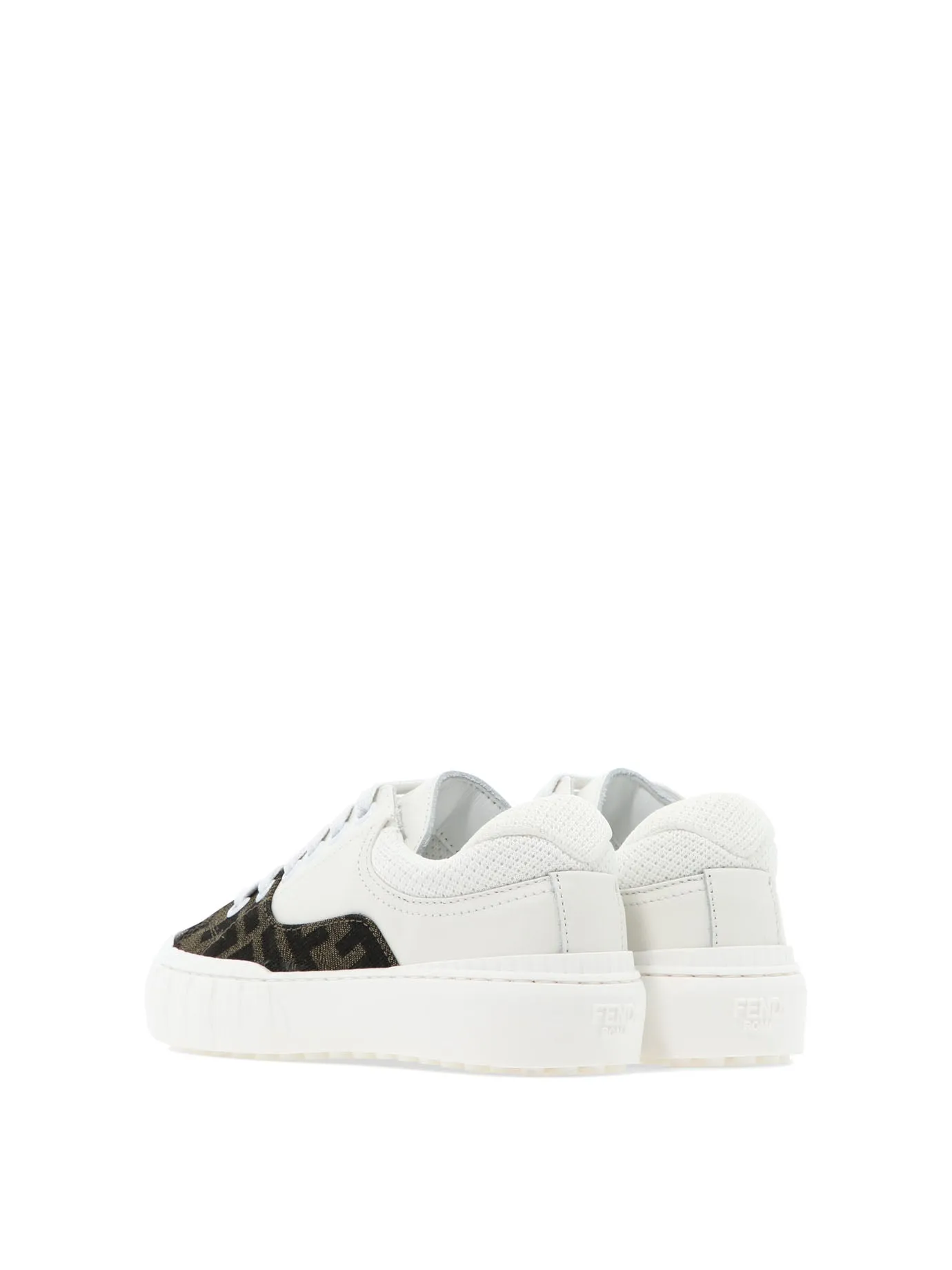Fendi Kids Logo Detailed Lace-Up Sneakers