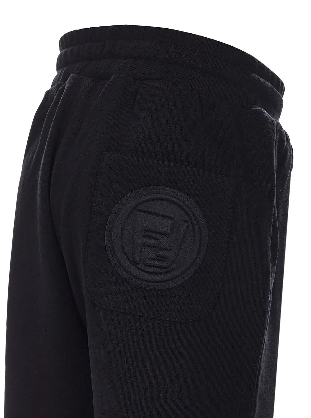 Fendi Kids Logo Embossed Jogger Pants