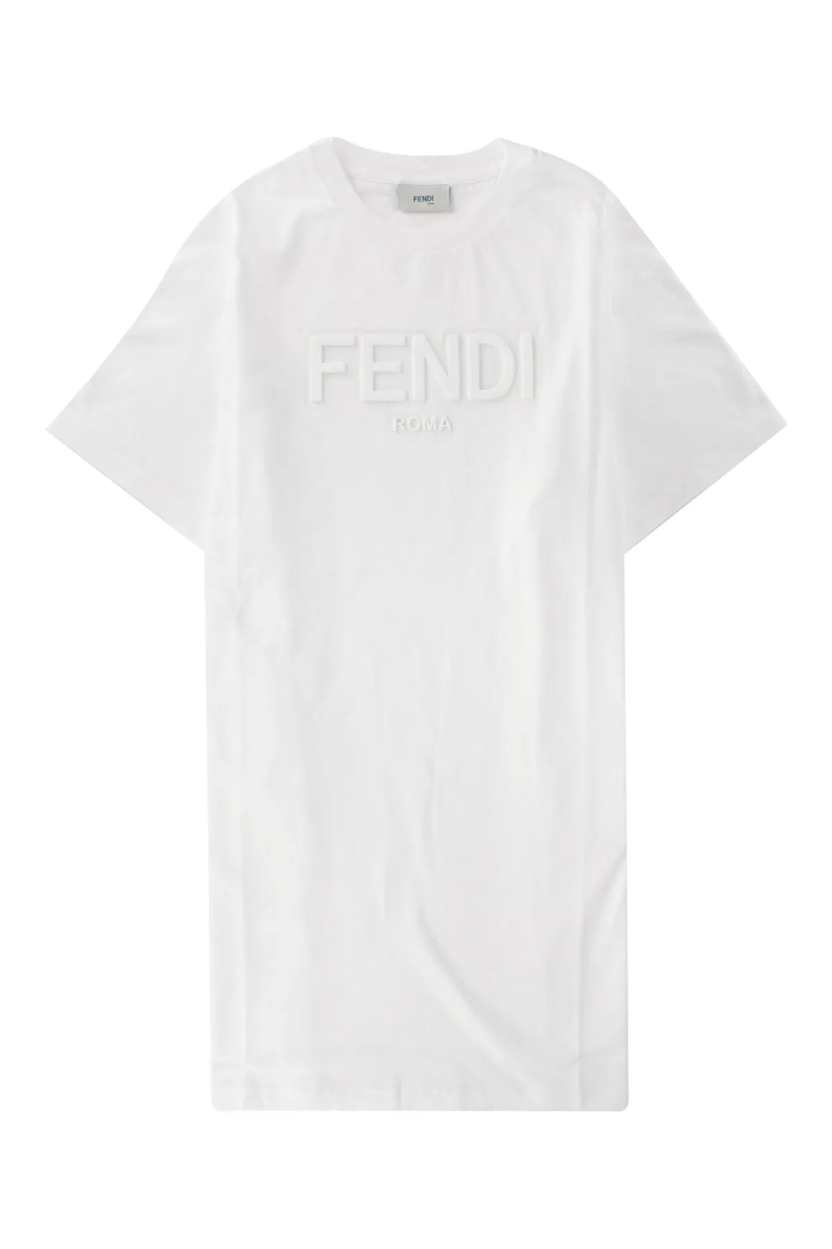 Fendi Kids Logo Embossed T-Shirt Dress