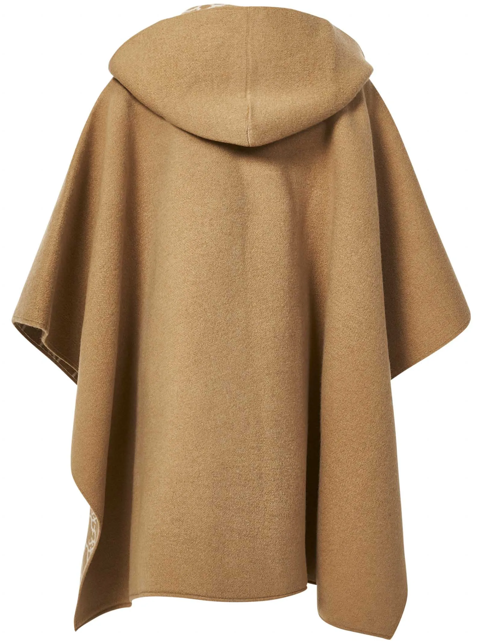 Fendi Kids Logo Embroidered Hooded Coat