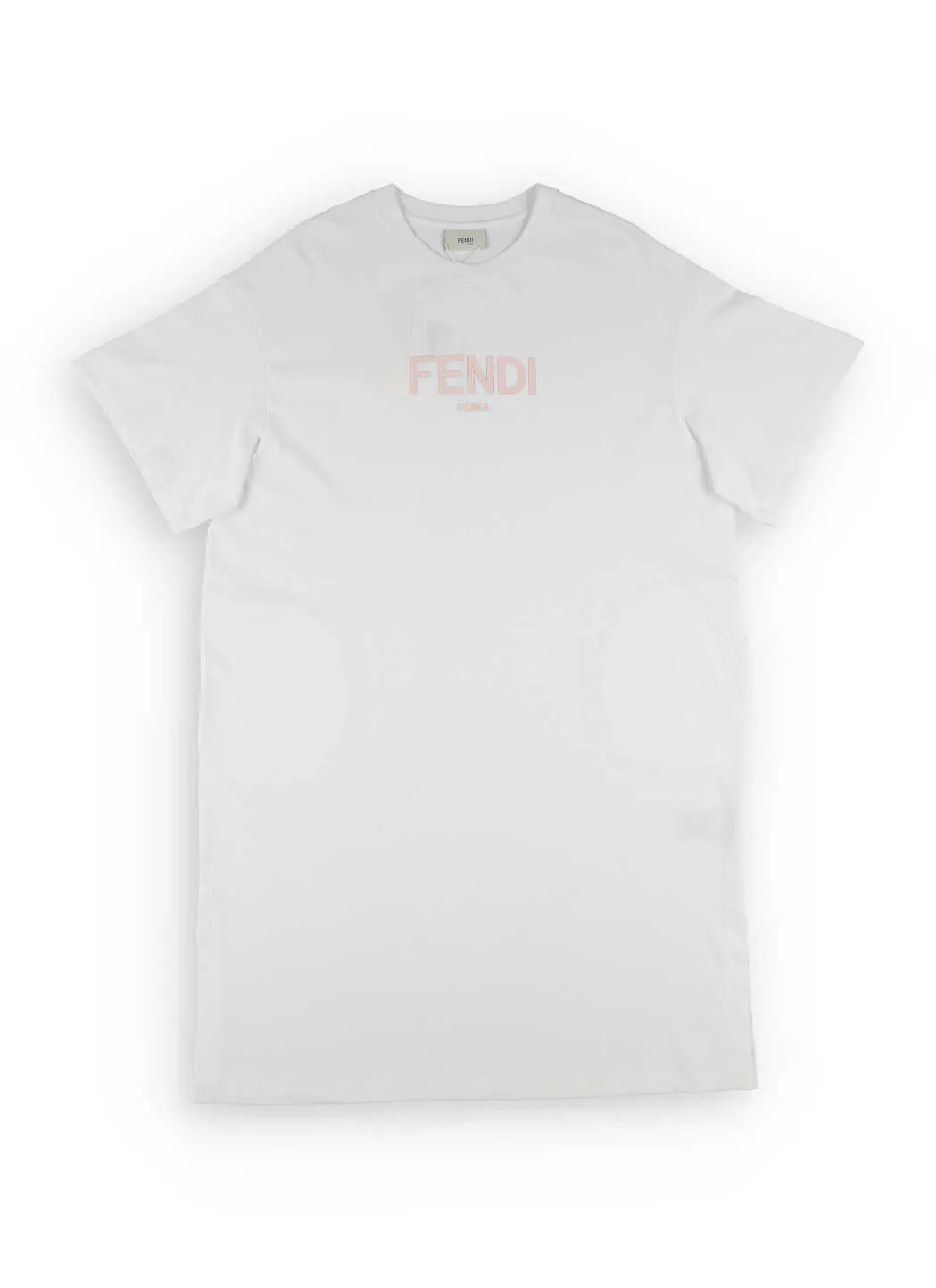 Fendi Kids Logo Print Crewneck T-Shirt