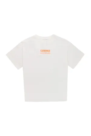 Fendi Kids Logo Printed Crewneck T-Shirt