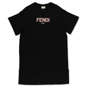 Fendi Kids Logo Printed T-Shirt