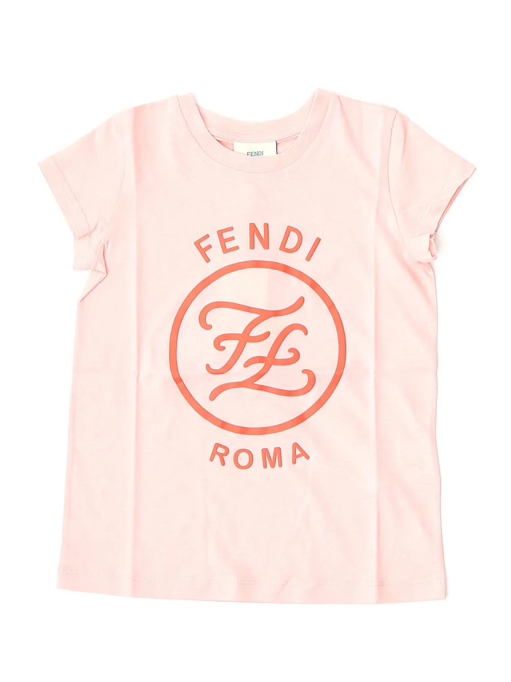 Fendi Kids Logo Printed T-Shirt