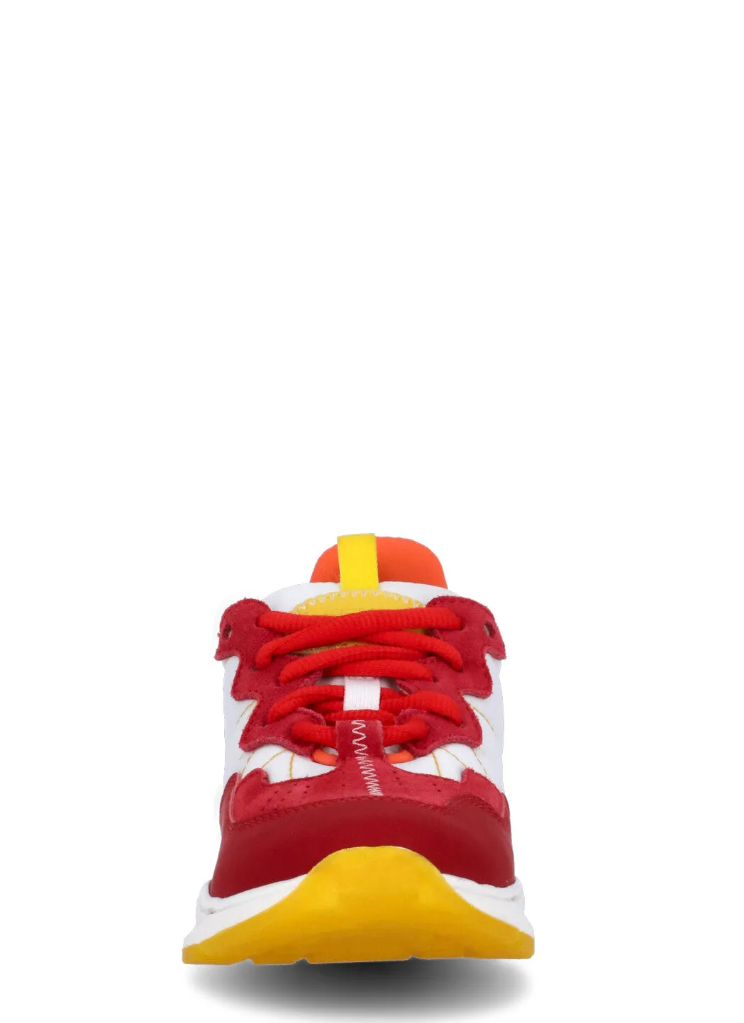 Fendi Kids Logo Strap Sneakers
