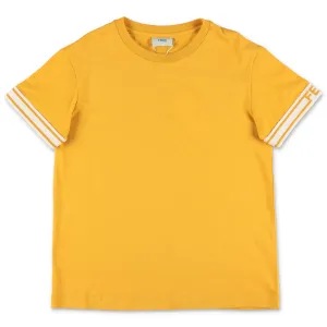 Fendi Kids Logo Tape T-Shirt