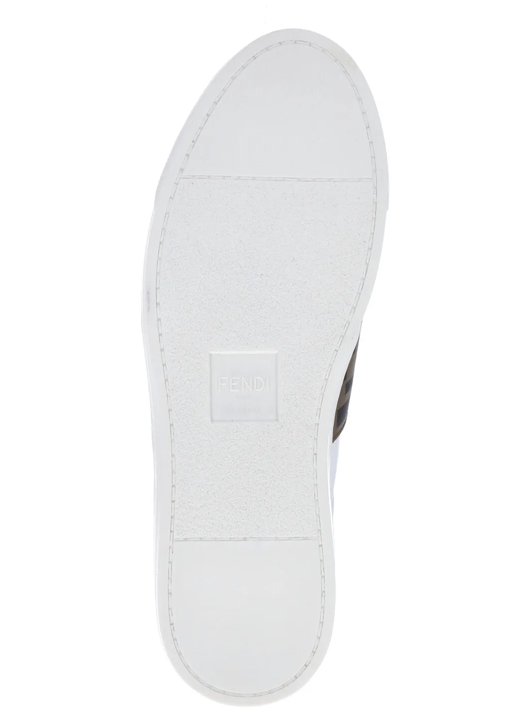 Fendi Kids Monogram Strap Sneakers