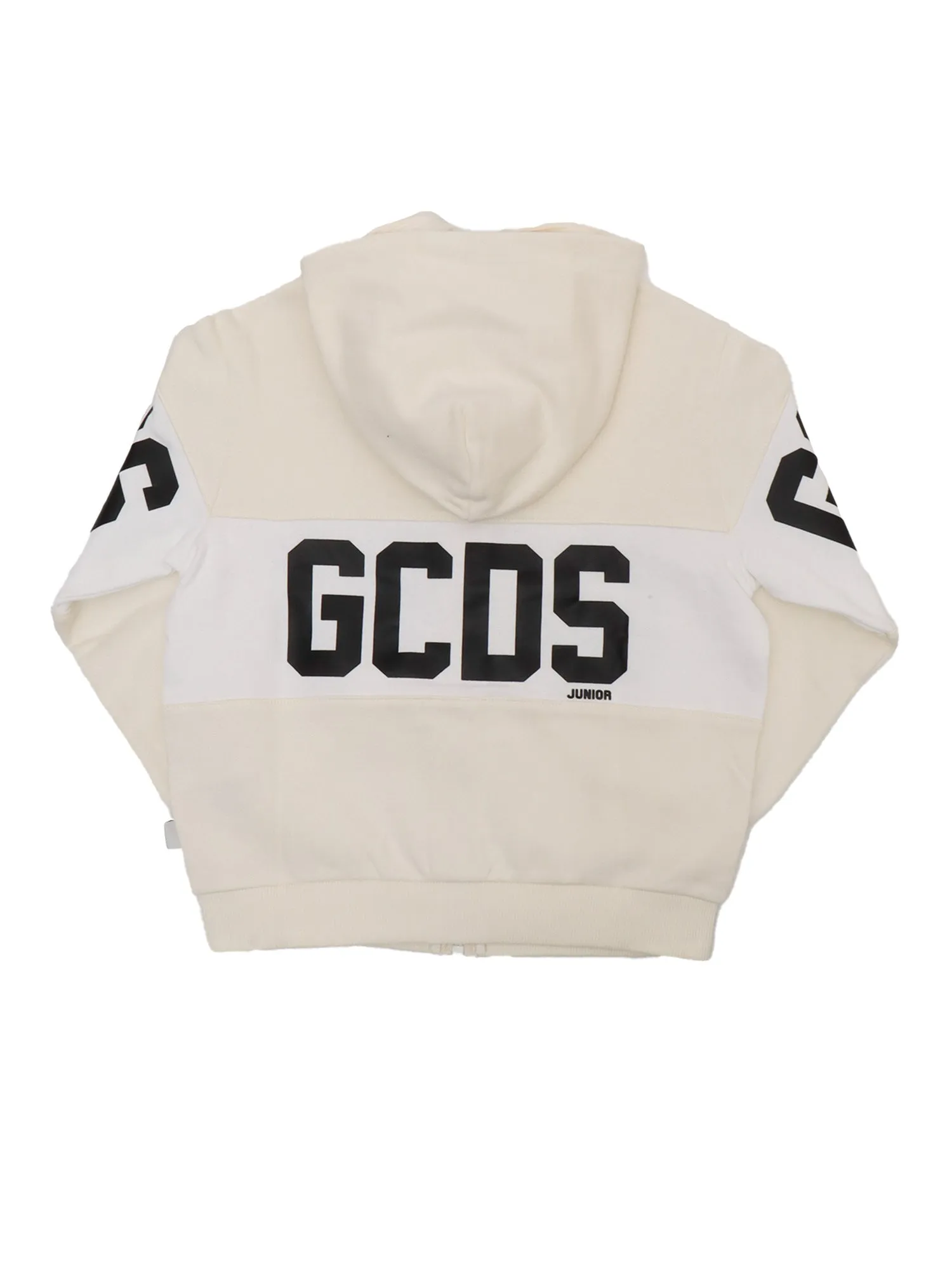 GCDS Kids Logo Band Zipped Hoodie