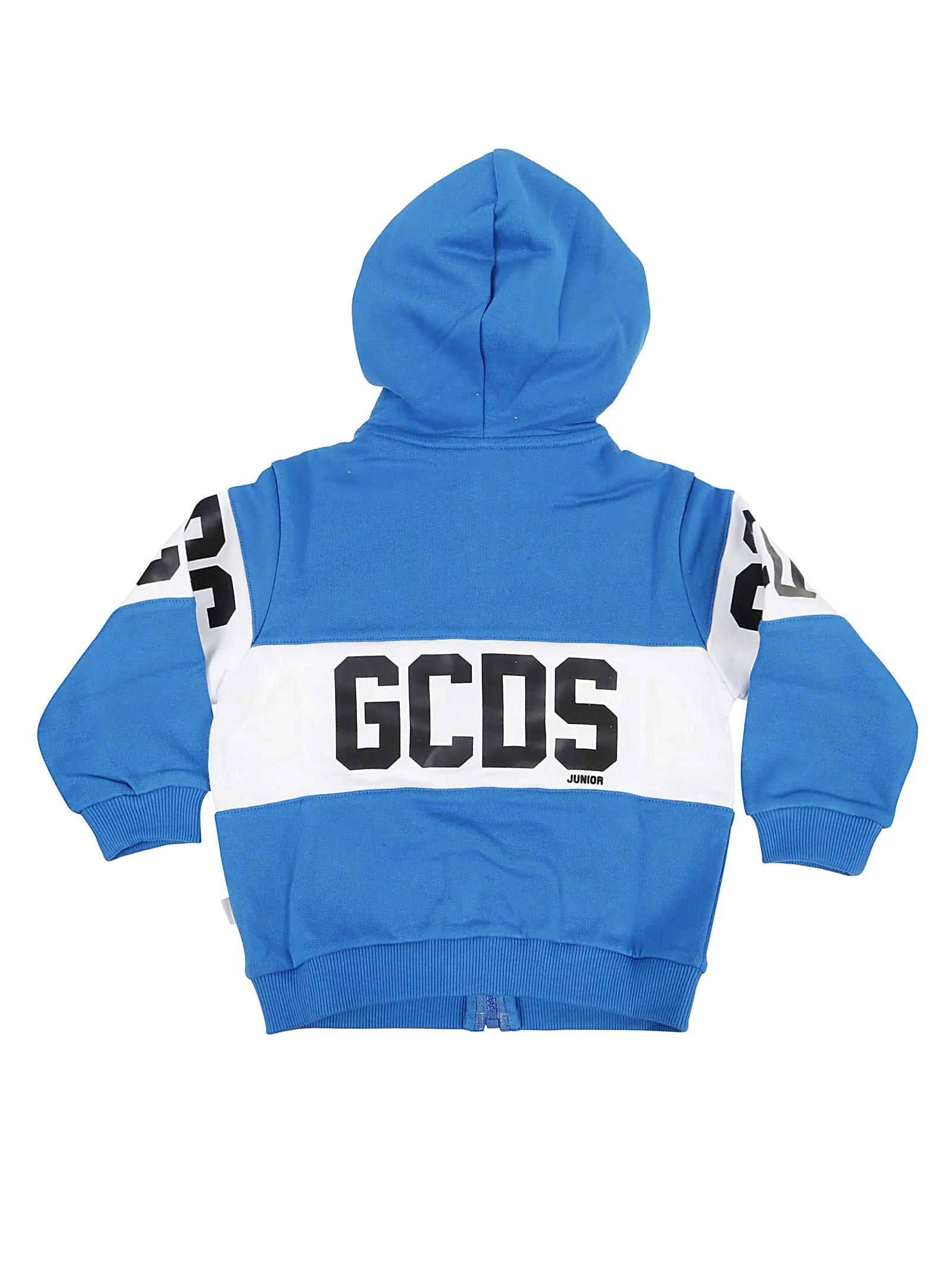 GCDS Kids Logo Band Zipped Hoodie