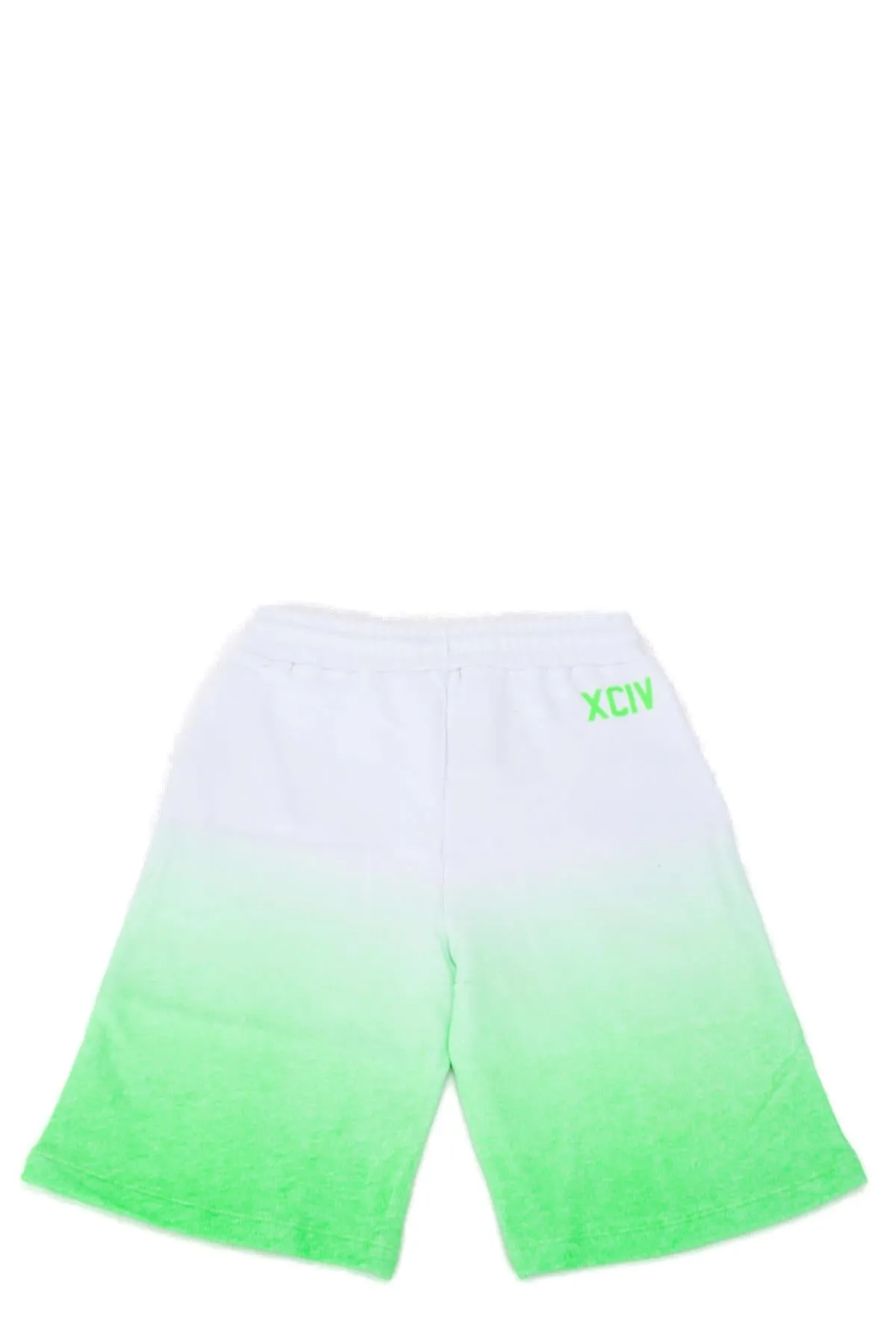 GCDS Kids Logo Embroidered Shorts