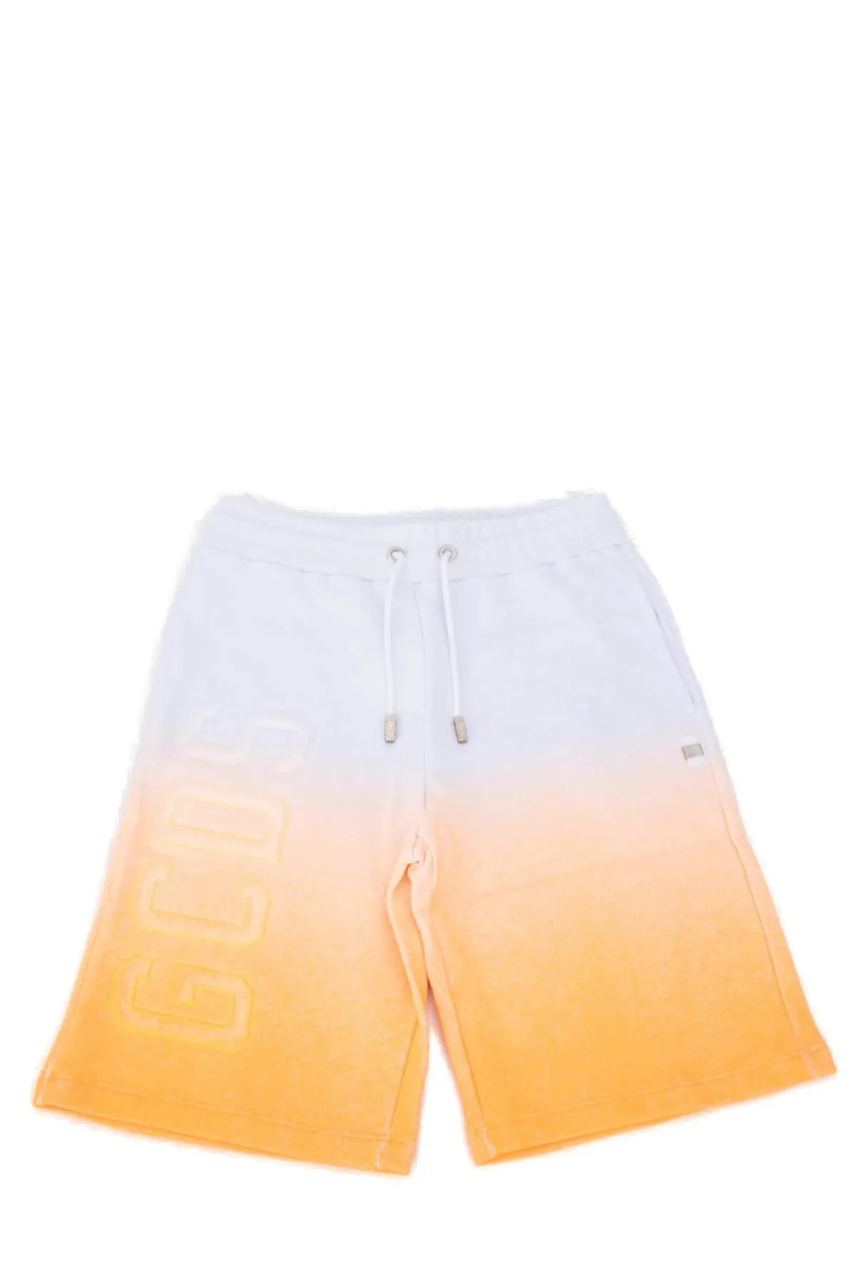 GCDS Kids Logo Embroidered Shorts