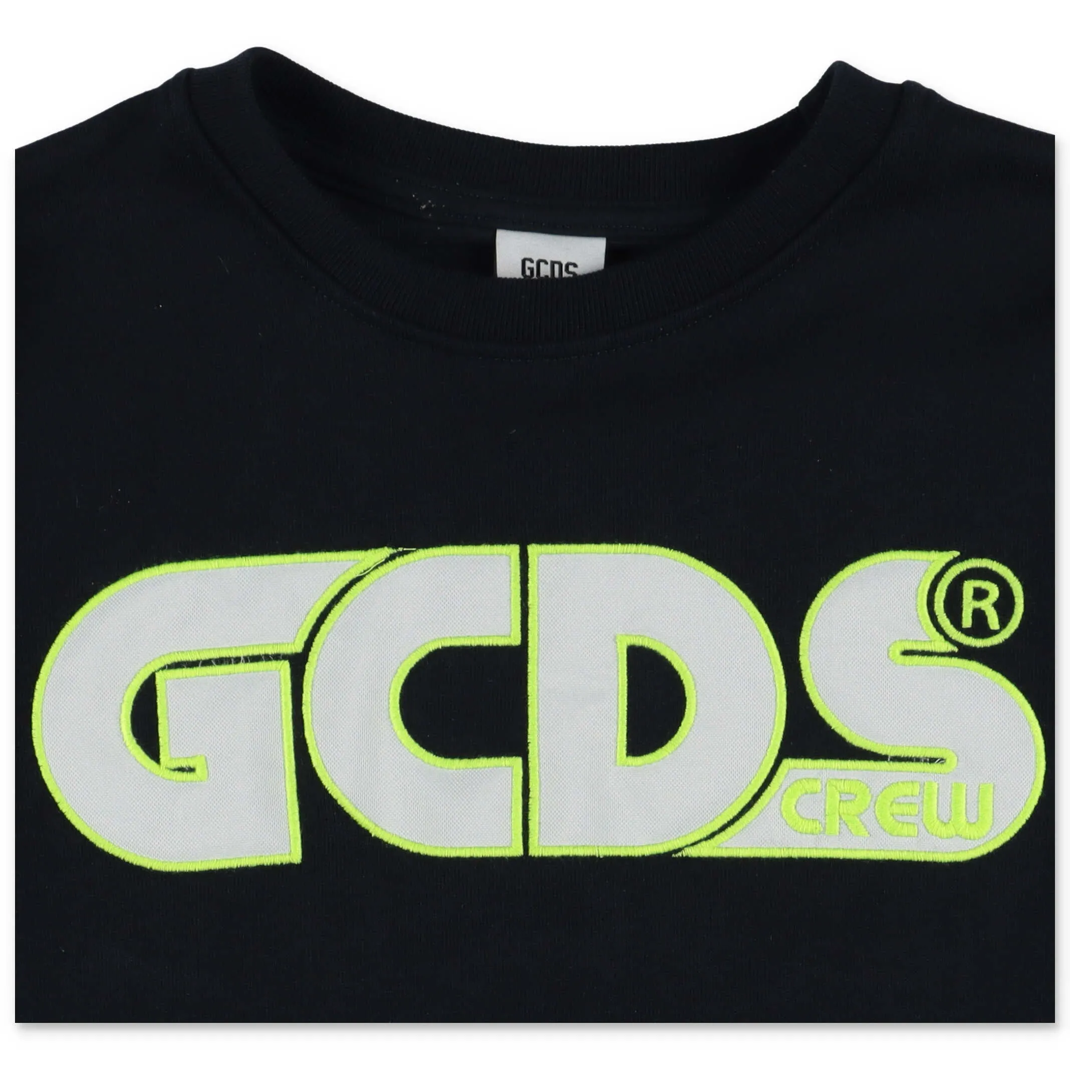 GCDS Kids Logo Embroidered Sweatshirt
