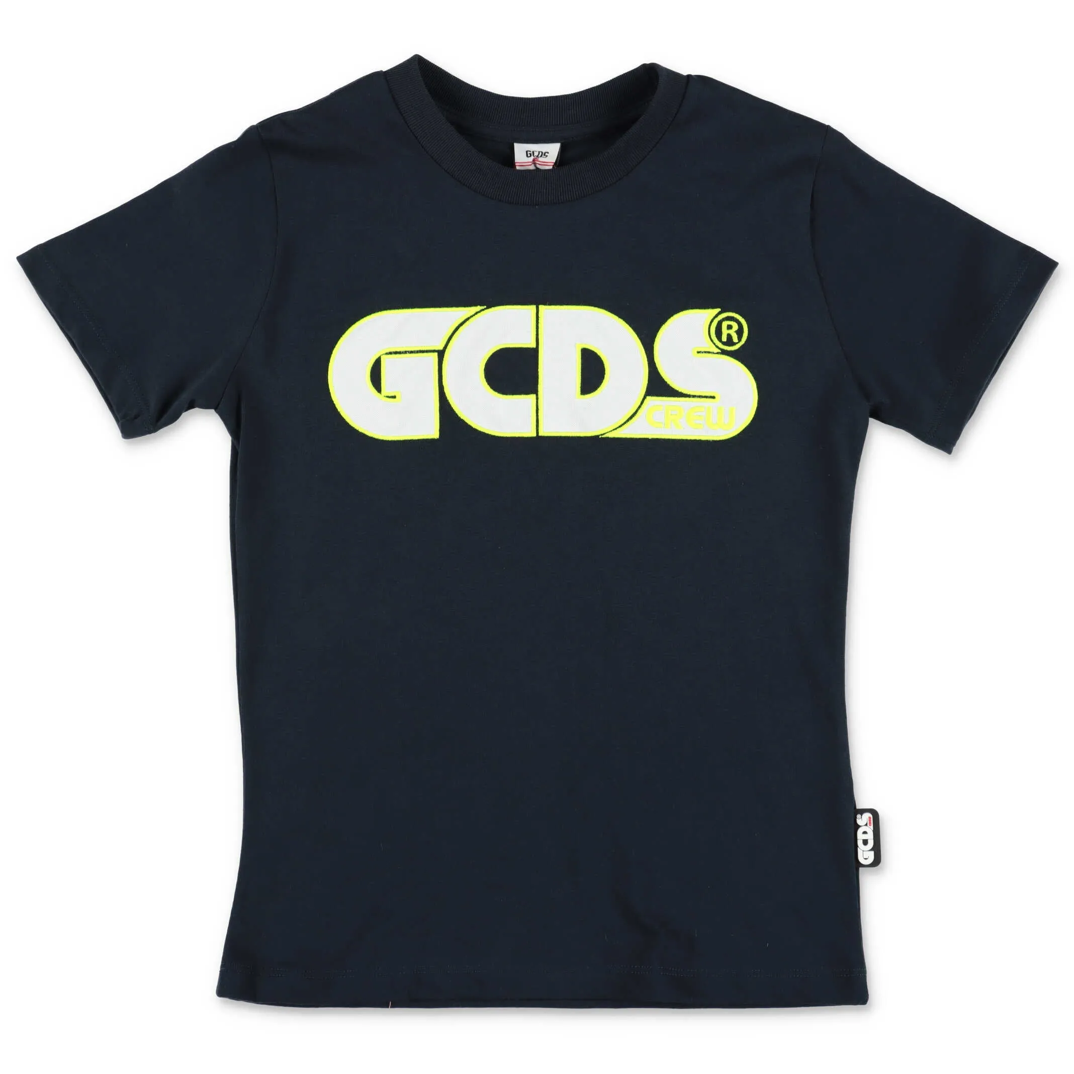 GCDS Kids Logo Embroidered T-Shirt