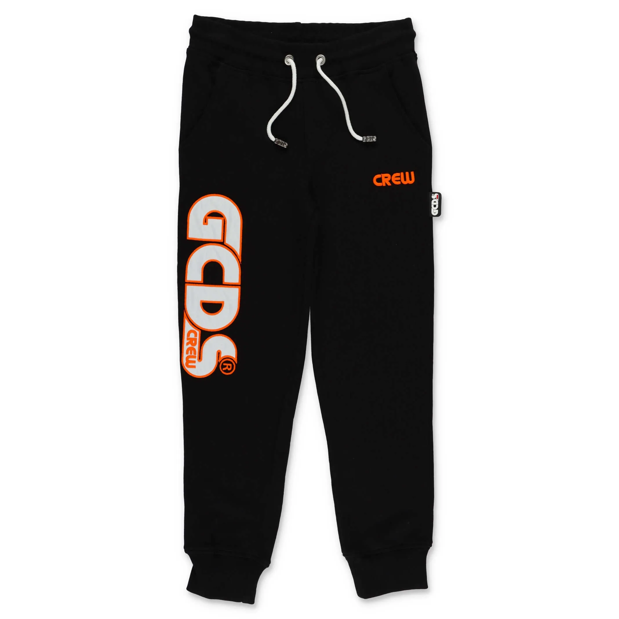 GCDS Kids Logo Embroidered Track Pants