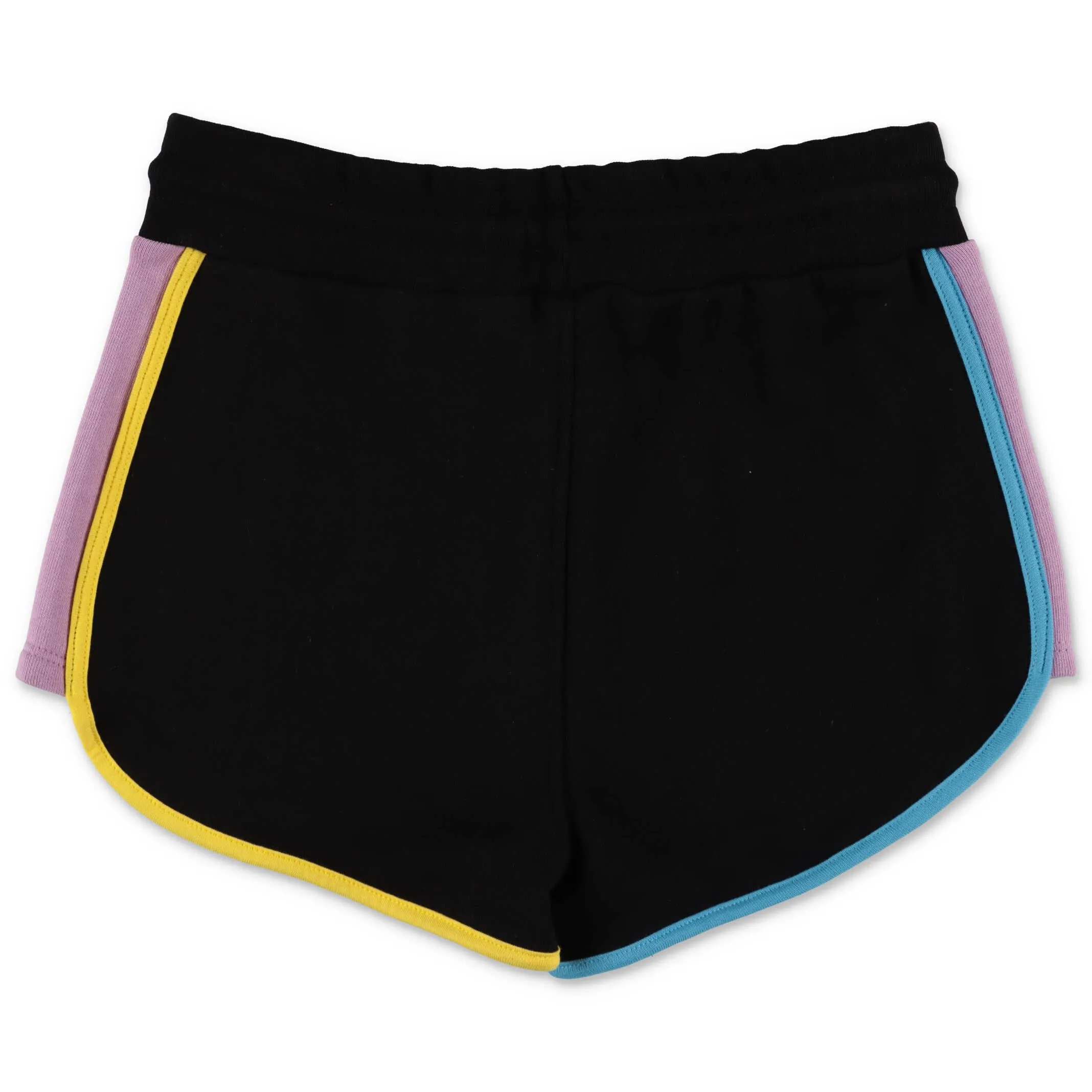GCDS Kids Logo Printed Colour Block Shorts